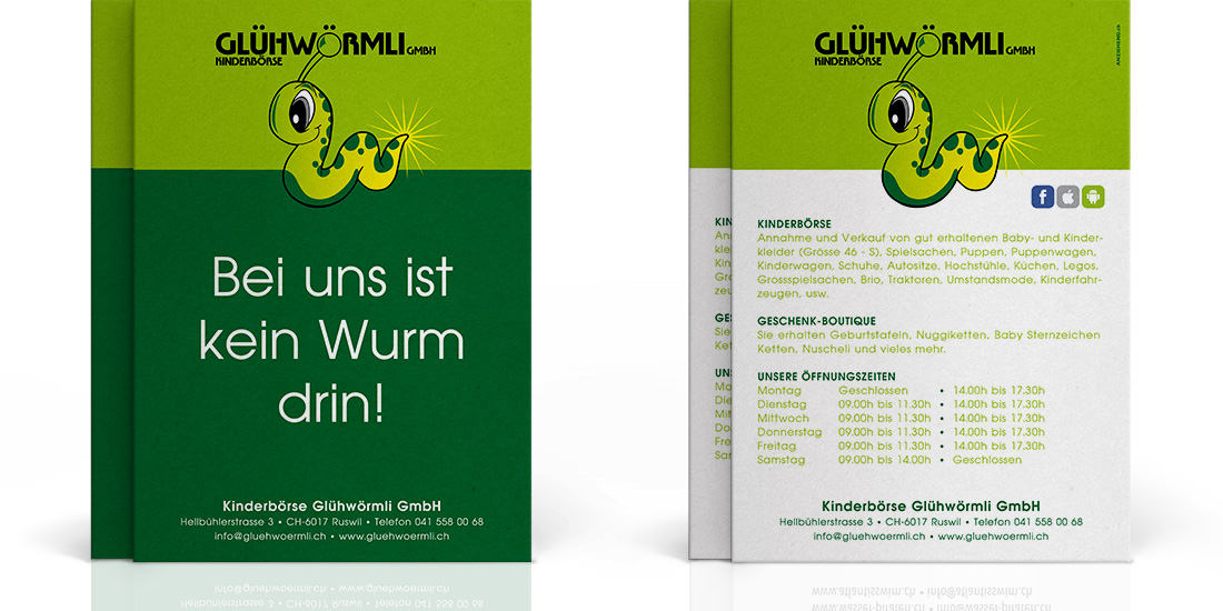 Flyer Glühwörmli 2.0