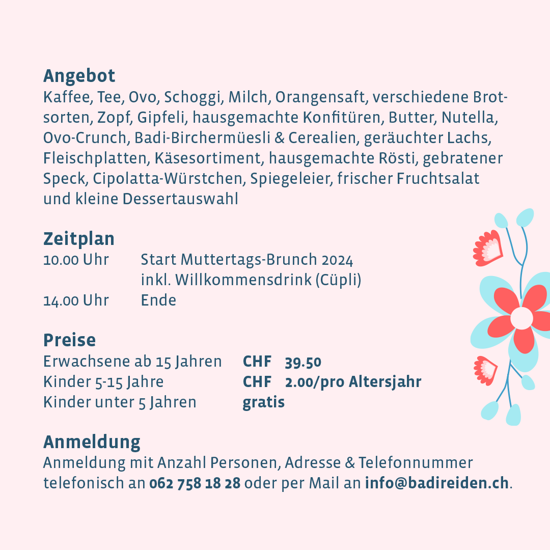 Muttertags-Brunch 2024